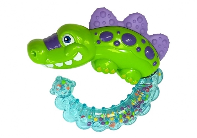 Set de jucării zornăitori și inele pentru dentiție colorate animale jucăușe