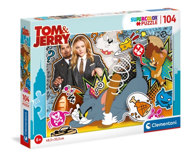 Puzzle 104 piese Tom & Jerry