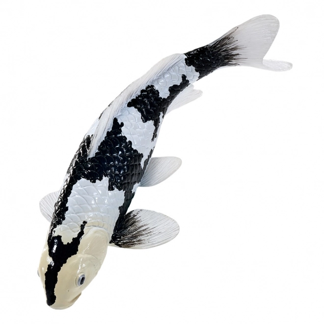 Figurină Mojo crap Koi Shiro Utsuri