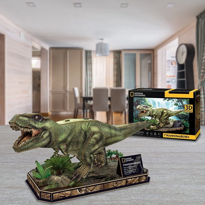 Puzzle 3D National Geographic - T-Rex