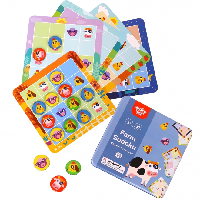 Sudoku Ferma pentru copii Tooky Toy