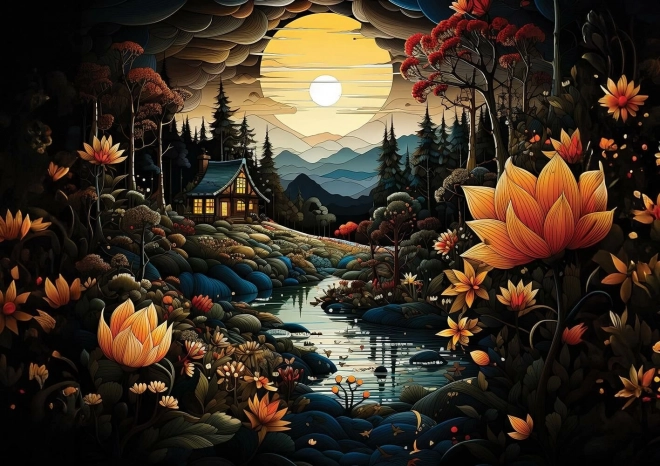 Puzzle Noaptea Frumoaselor 1000 piese