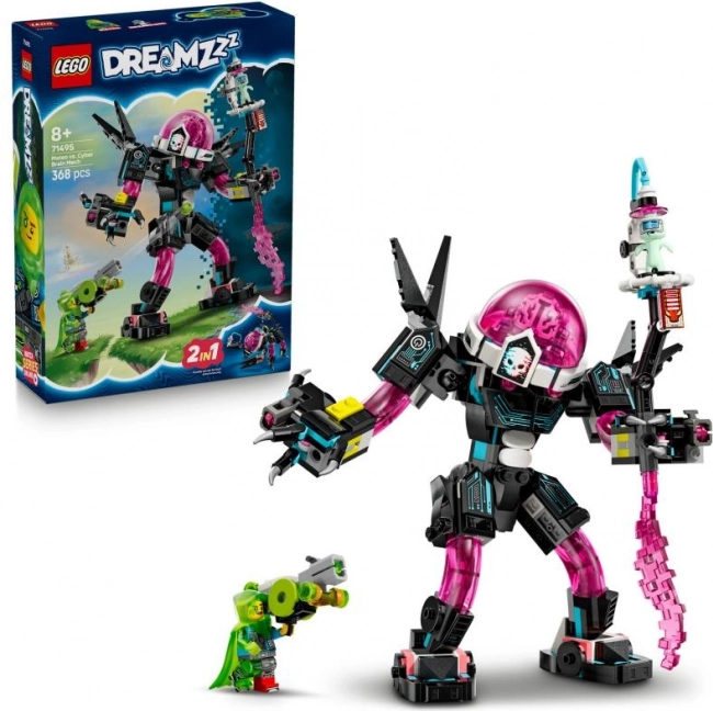 LEGO DREAMZzz Mateo vs. mecha cibernetic cerebral