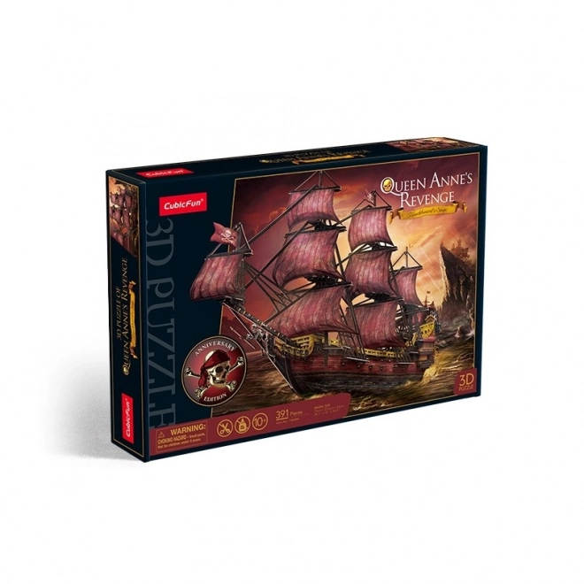 Puzzle 3D Vengeance a reginei Annei - ediție aniversară