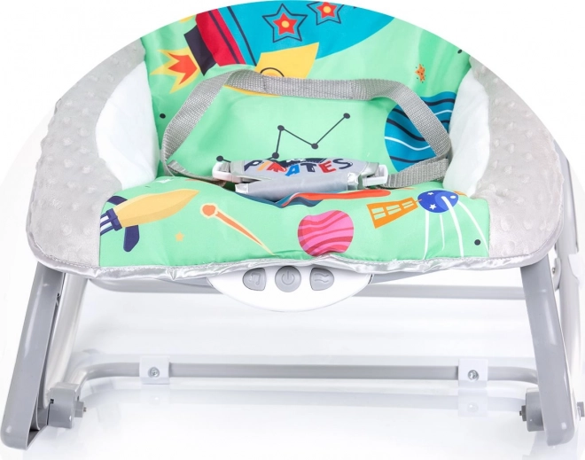 Leagăn vibrațional Chipolino Baby Spa Verde