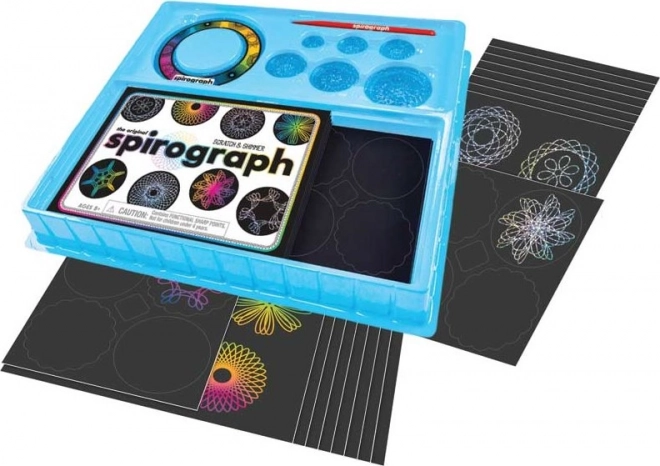 Set creativ Spirograph Scratch și Shimmer