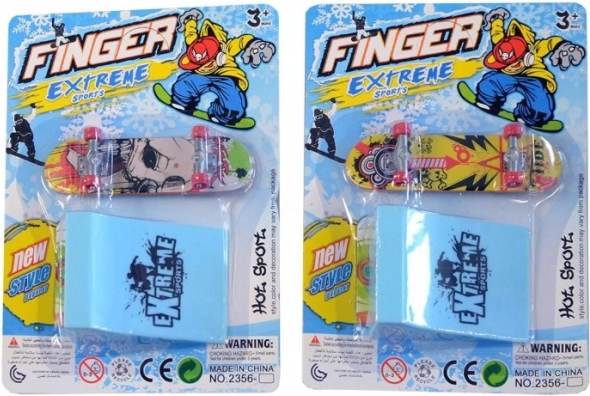 Fingerboard cu rampă 9 cm