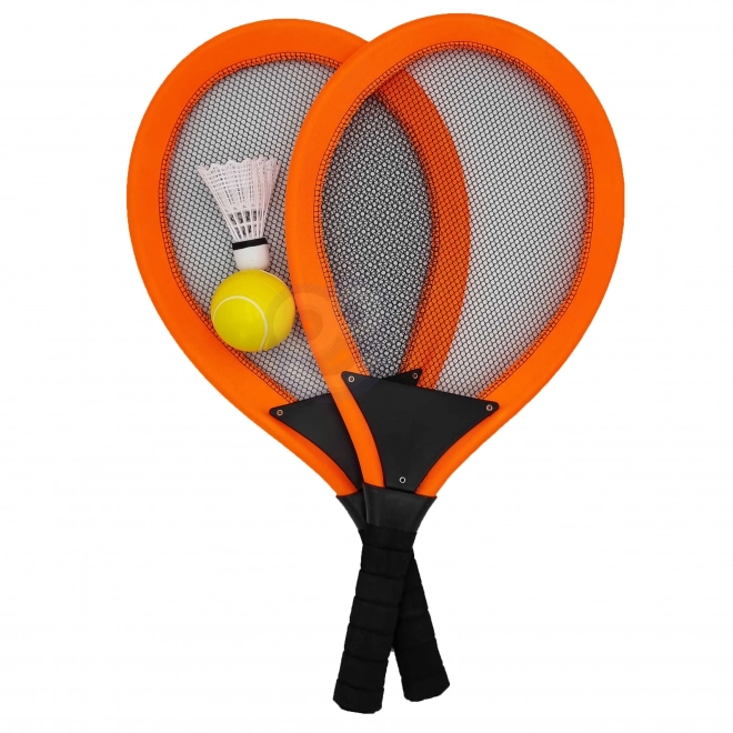 Set de rachete de tenis și badminton pentru copii Woopie