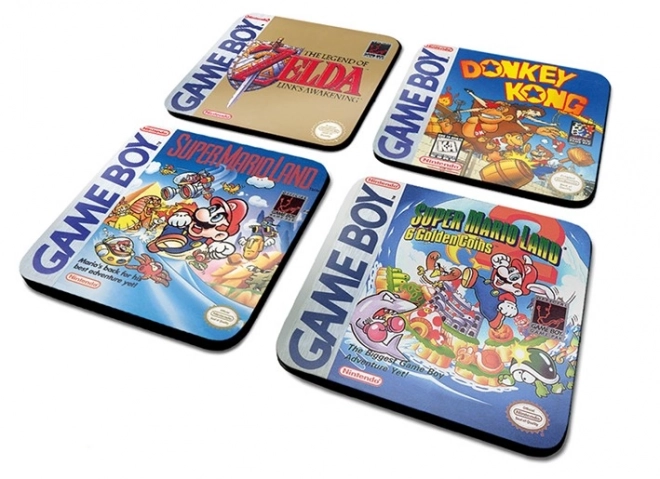 Set de suporturi pentru pahare Gameboy