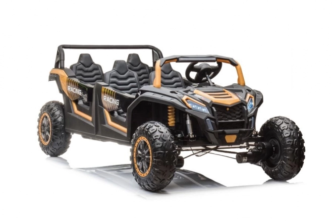 Mașinuță Electrică pentru Copii Buggy 4x4 24V Aurie