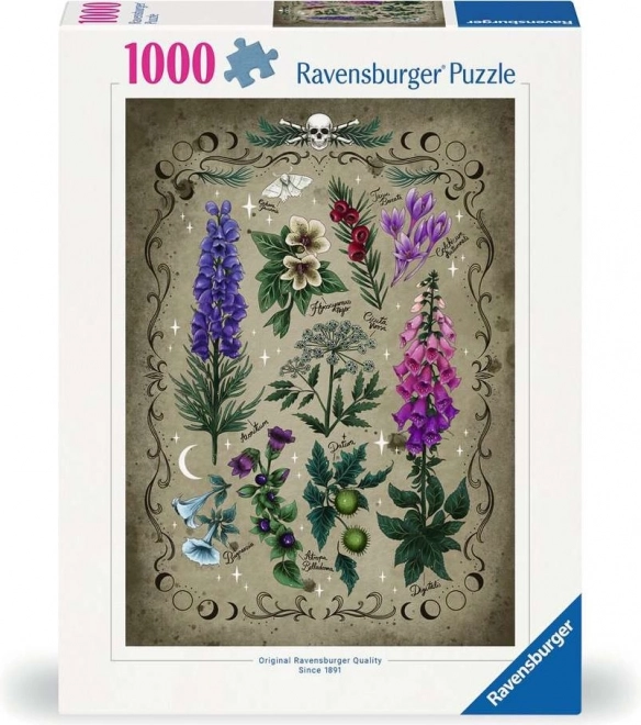 Puzzle Ravensburger plante otrăvitoare 1000 piese