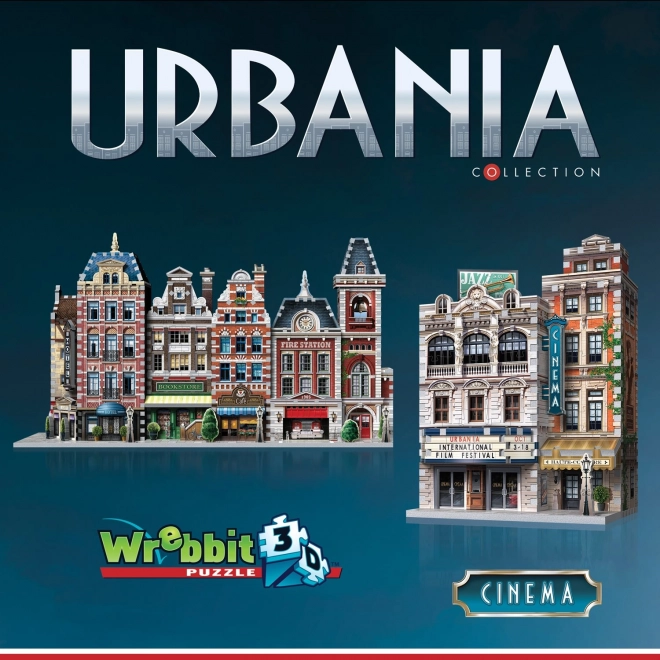 Puzzle 3D cinema Urbania Wrebbit