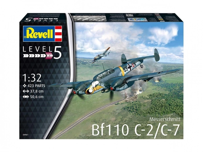 model avion Messerschmitt BF-110 C7