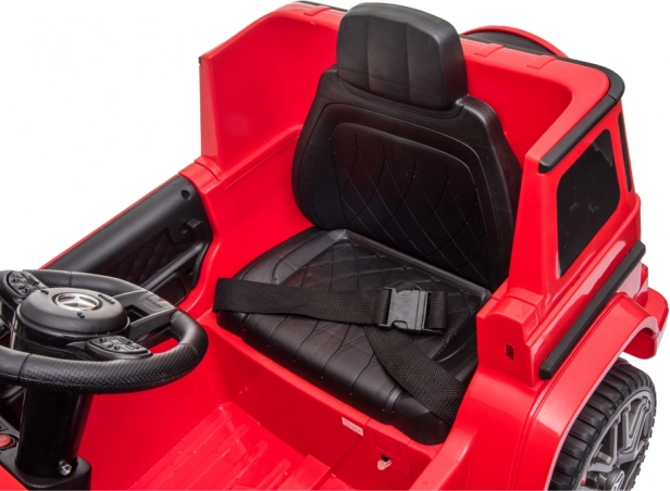 Mașină cu acumulator pentru copii Mercedes G63 roșie