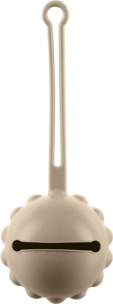 Husă din silicon pentru suzetă, Sand Beige