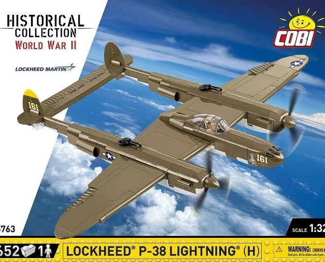 Set de construcție Avion Lockheed P-38H Lightning