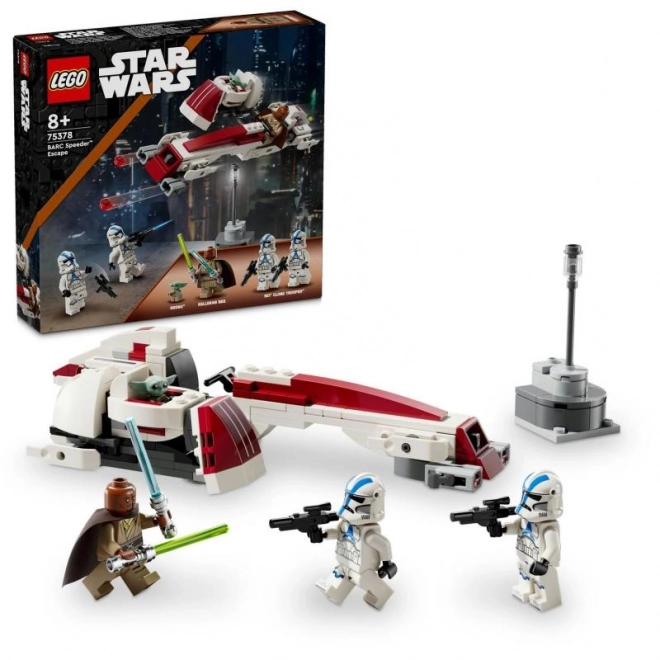 Evadarea pe speeder BARC LEGO Star Wars