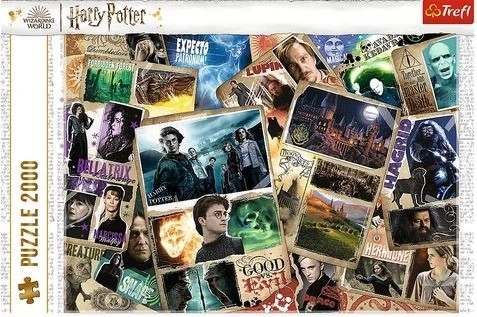 Puzzle Harry Potter: Personaje 2000 piese