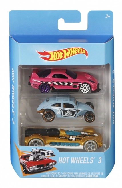 Set 3 mașinuțe Angličák Hot Wheels