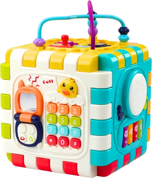Cub educațional muzical interactiv pentru cei mici