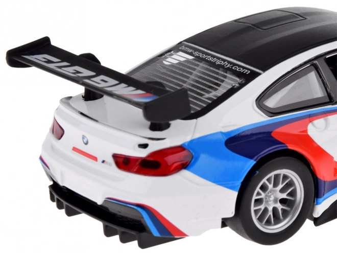 Mașină metalică BMW M6 GT3 sport în miniatură scară 1:32