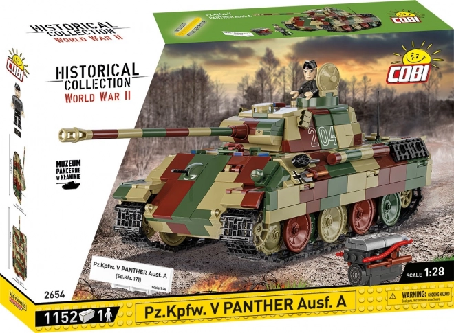 Tanc Pz.Kpfw. V Panther Ausf. A - Set de construcție