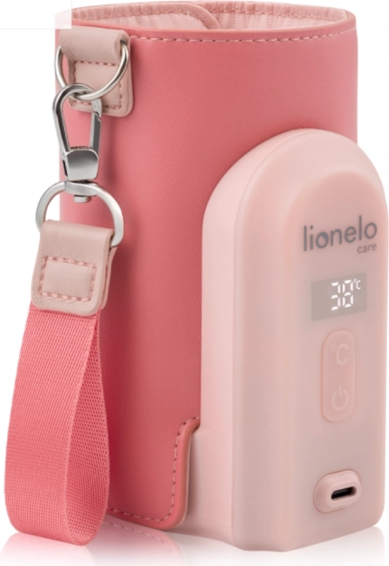 Încălzitor de sticle fără fir Thermup Go Evo Coral Pink