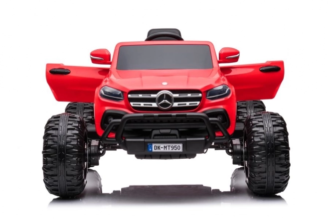 Mașinuță electrică Mercedes 4x4 roșie