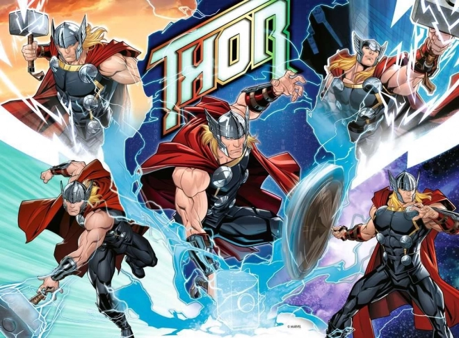 Puzzle MARVEL Eroul Thor XXL 100 Piese