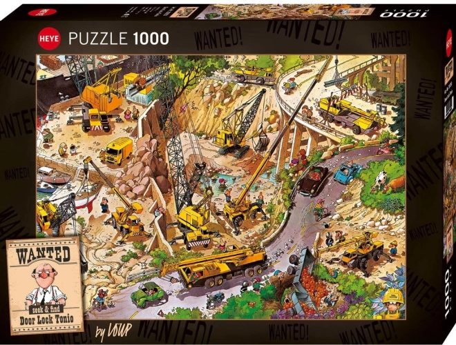 Puzzle Desfăcător de lacăte Tonio 1000 piese