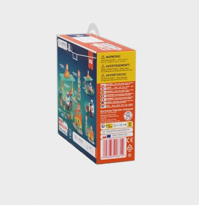 Klocki Mini Waffle - stația de benzină 148 piese