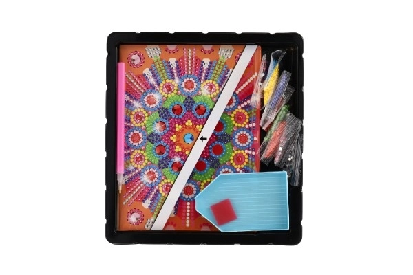 Set creativ jurnal mandala cu diamante