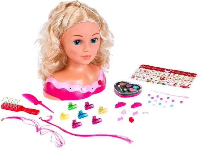 Cap pentru coafat PRINCESS CORALIE cu accesorii