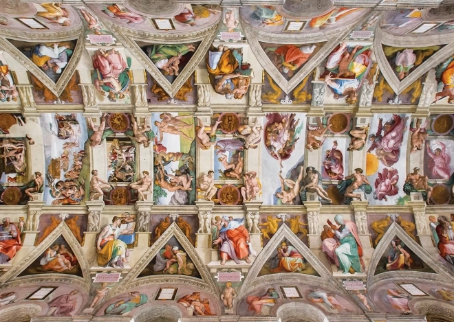 Puzzle Capela Sixtină 1000 piese