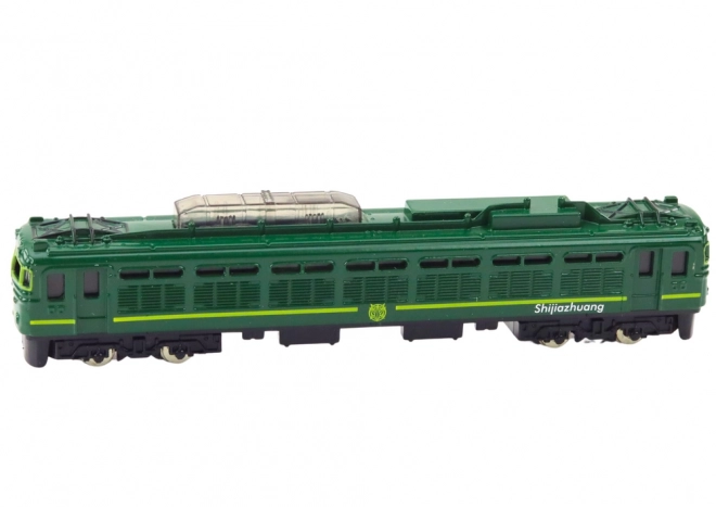 Model feroviar din metal colecționabil 1:48 verde