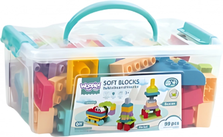 Cutie practică cu capac și mâner