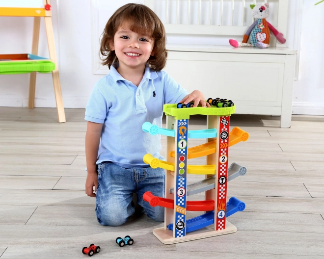 Tooky Toy Tobogan Colorat pentru Mașini
