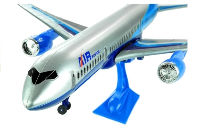 Avion jucărie cu suport, 69 cm