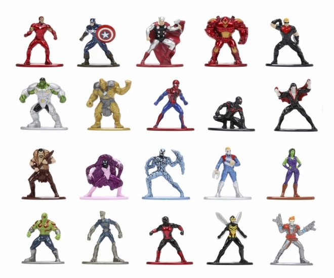 Figurine de colecție metalice Marvel set 20 piese