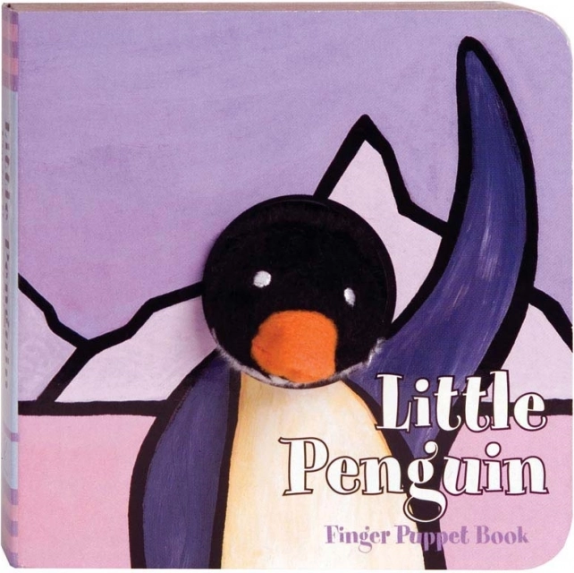 Cărticică-păpușă Micul pinguin de la Chronicle Books