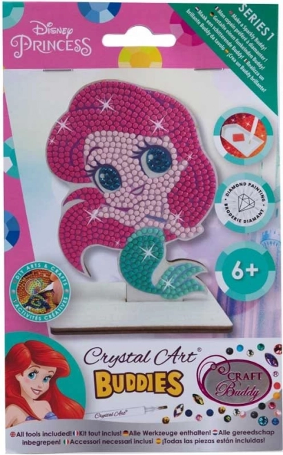 Picturi cu diamante Prințese: Ariel