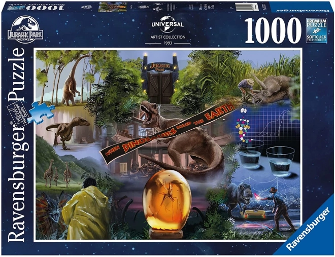 Puzzle Jurassic Park Ravensburger 1000 piese