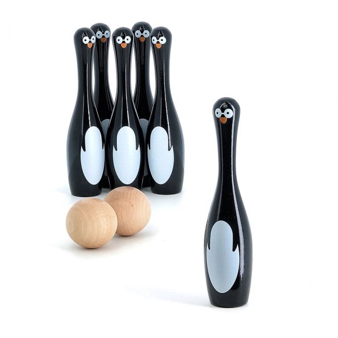 Set de popice pinguini Vilac