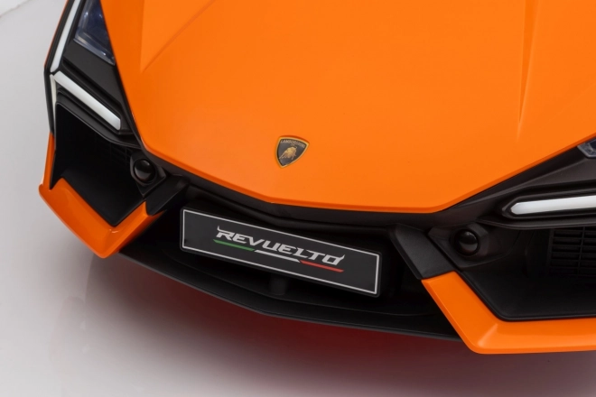 Mașină electrică pentru copii Lamborghini Revuelto portocalie