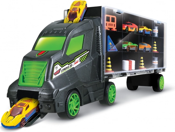 Camion auto cu mașinuțe metalice 48 cm
