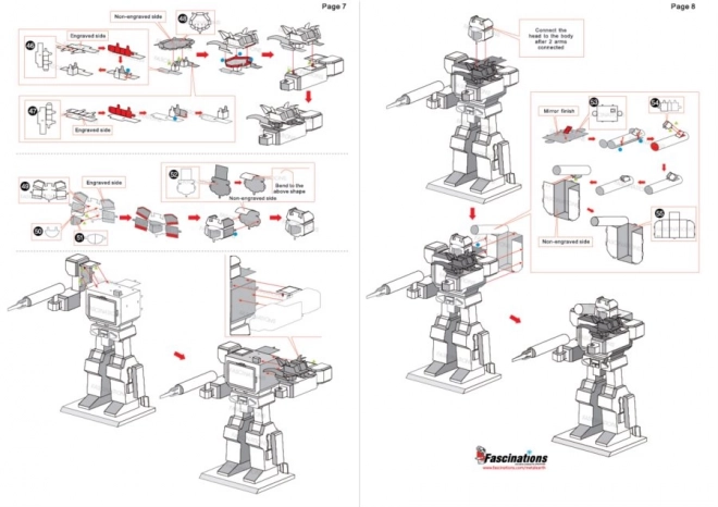 Puzzle 3D Metal Earth Transformers: Soundwave