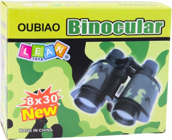 Binoclu pentru copii în camuflaj 8x30