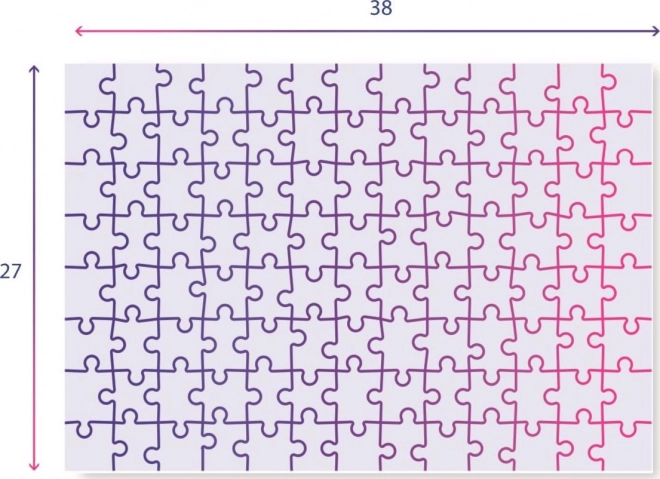 Puzzle Miraculous Buburuza și Motanul Negru 104 piese