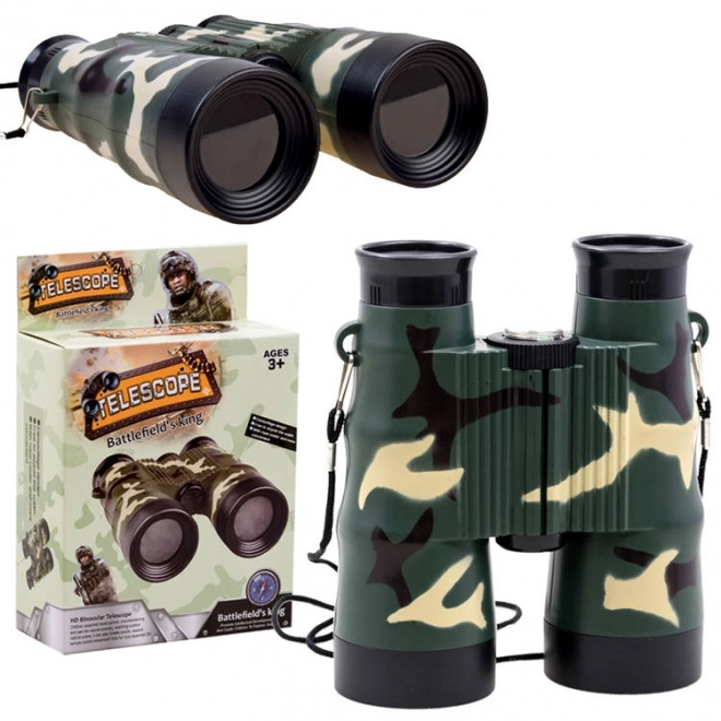 Binoclu camuflaj pentru explorator