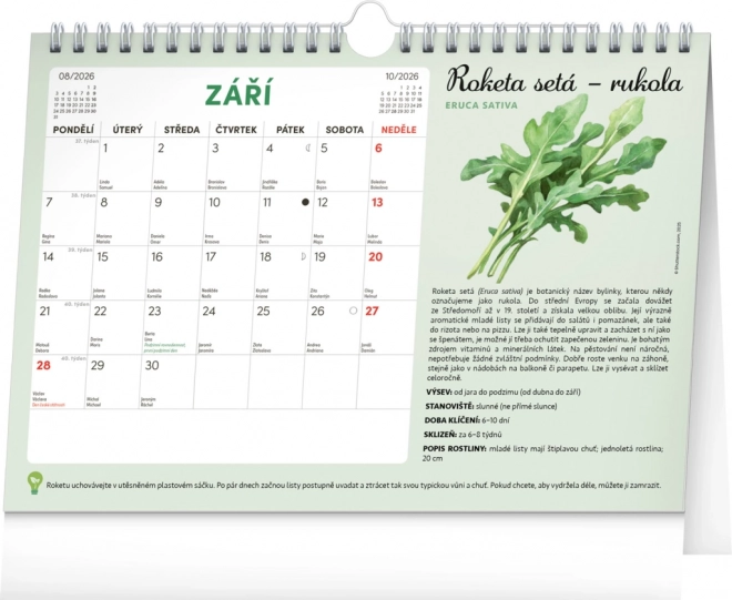 Calendar Notique lunar de planificare cu semințe 2026